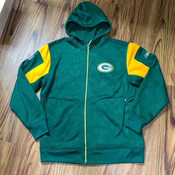 Classic Reebok Green Bay “Packers” Hoodie (L/GG) - Main Image